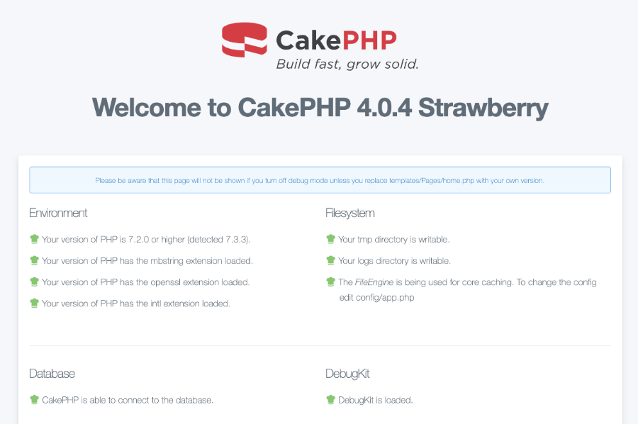 Cakephp4でブログサイト作るチュートリアル Webopixel